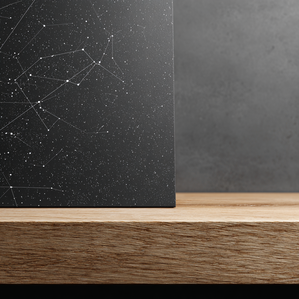 Custom Star Map: Timeless Celestial Tribute