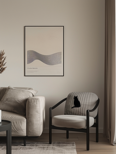 Custom Soundwave Canvas: Art Voice of Your Pet